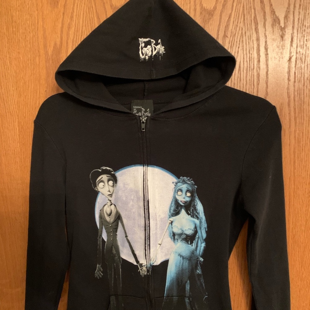Corpse Bride zip up hoodie